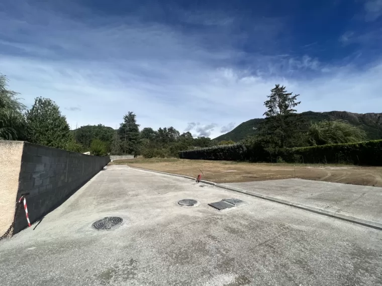 Création d'un lotissement viabilisé à Sisteron, Digne-les-Bains, Alpes Terrassement