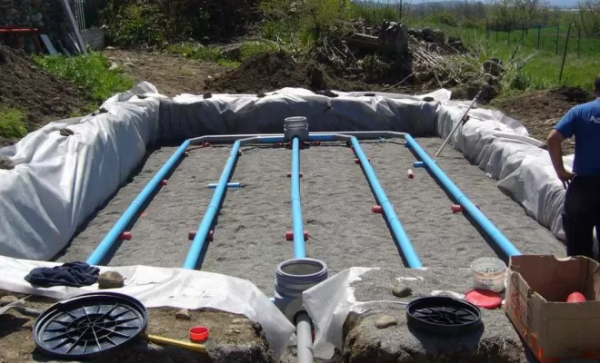 Travaux d'assainissement, Digne-les-Bains, Alpes Terrassement
