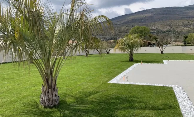 Réalisation d'une terrasse, Mées, Alpes Terrassement